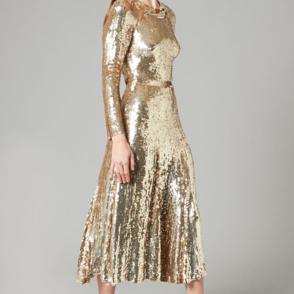 NWT $3035.00 Temperley London Ray Runway Sequin Dress - Picture 12 of 15